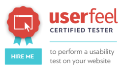 Userfeel certification badge